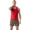 LEADER Débardeur CAMO RACER Rouge